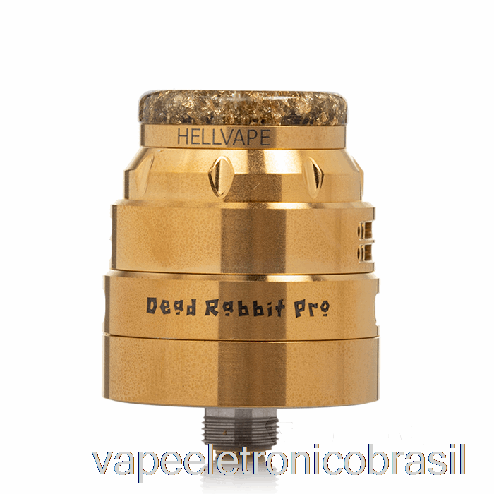 Vape Recarregável Hellvape Dead Coelho Pro 24mm Rda Gold